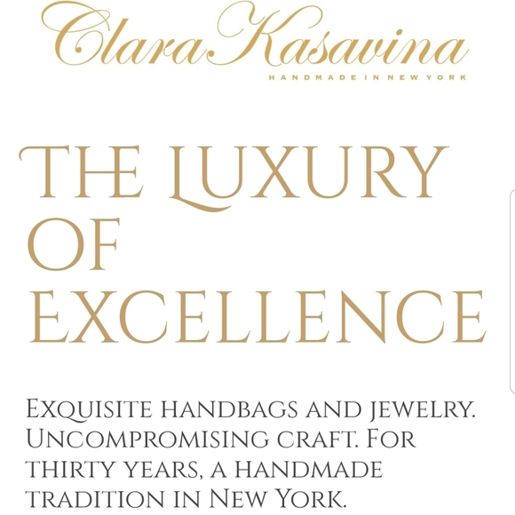 CLARA KASAVINA STUDIO NY handcrafted HORN necklace - Picture 9 of 9